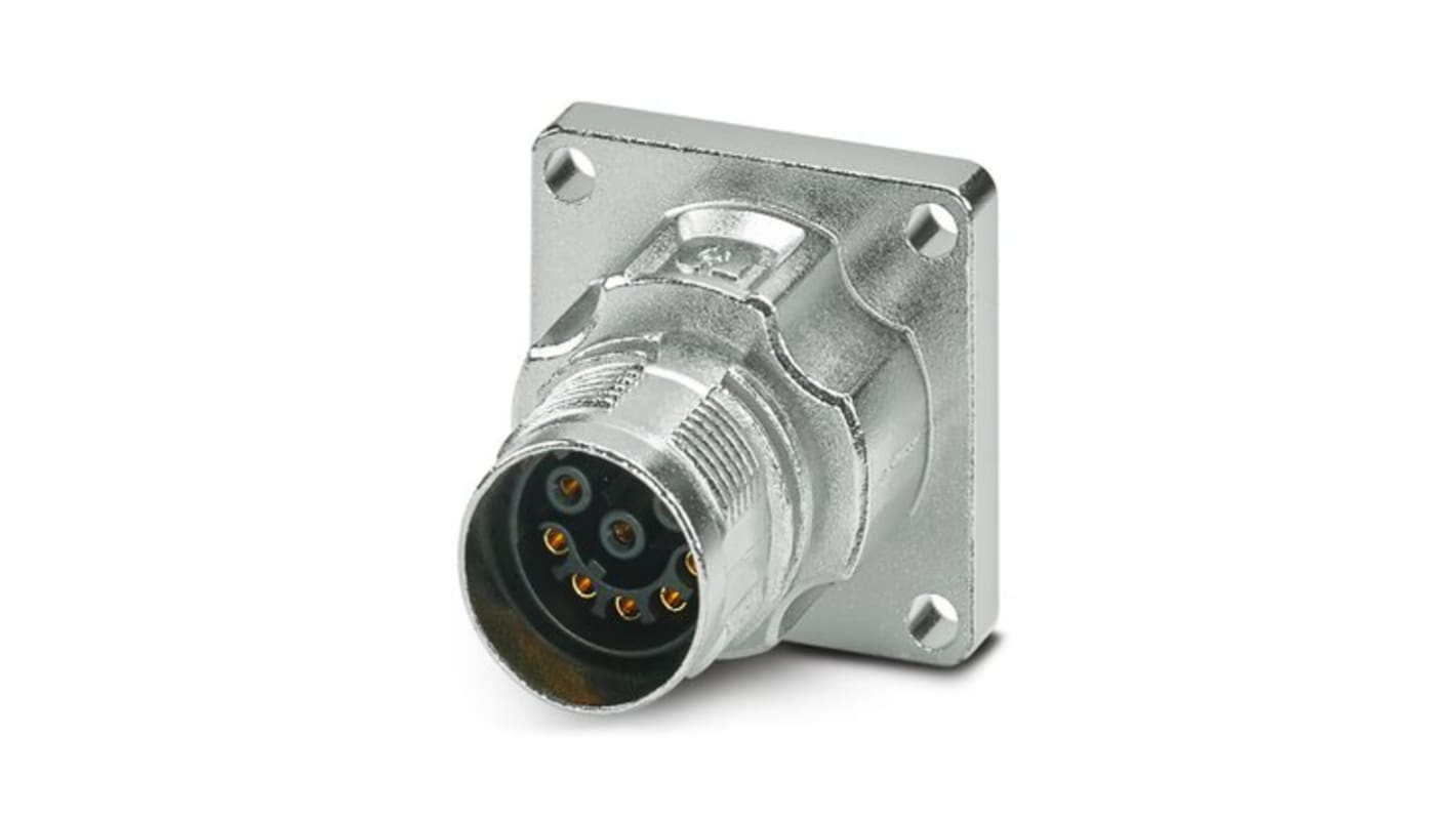 Phoenix Contact Circular Connector, 8 Contacts, Front Mount, M17 Connector, Socket, Female, IP66, IP68, M17 PRO Series