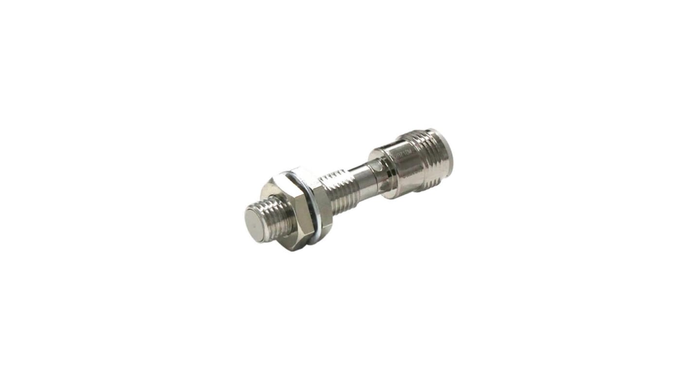 Omron Inductive Barrel-Style Inductive Proximity Sensor, M8 x 1, 1 mm Detection, PNP Output