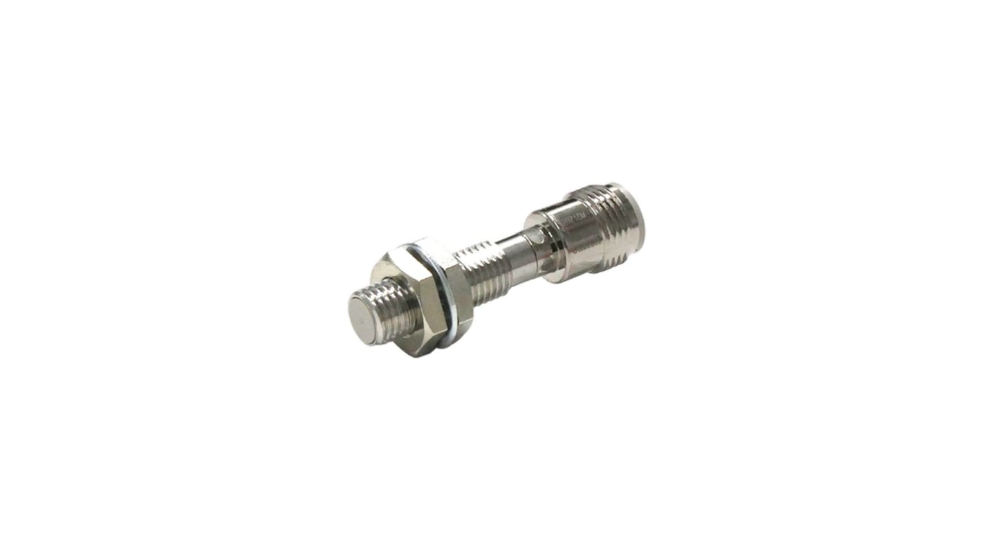 Omron Inductive Barrel-Style Inductive Proximity Sensor, M8 x 1, 2 mm Detection, NPN Output