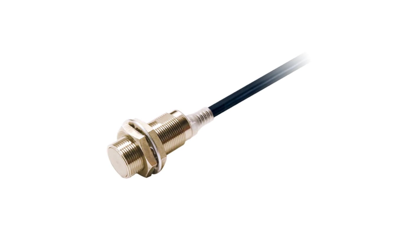 Omron Inductive Barrel-Style Inductive Proximity Sensor, M18 x 1, 5 mm Detection, PNP Output