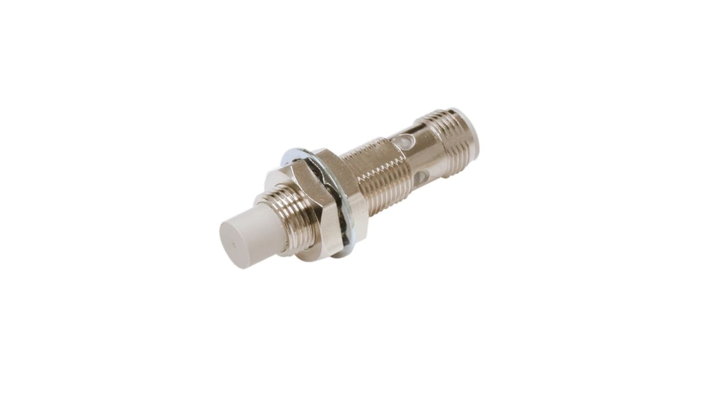 Omron Inductive Barrel-Style Inductive Proximity Sensor, M12 x 1, 8 mm Detection, PNP Output