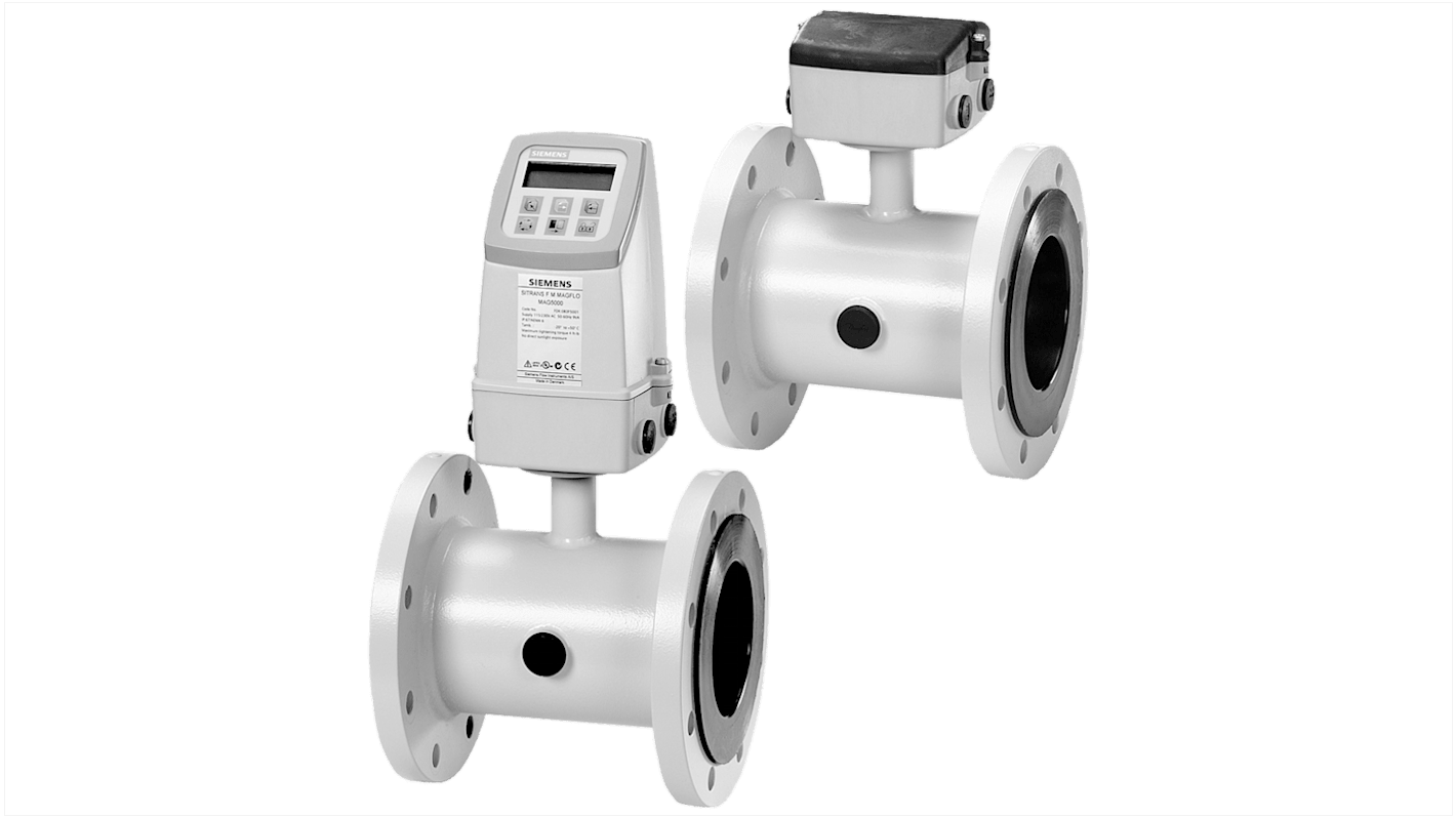 Siemens SITRANS FM Flüssigkeit Durchflusssensor Typ Elektromagnetischer Durchflusssensor MAG 5100 W