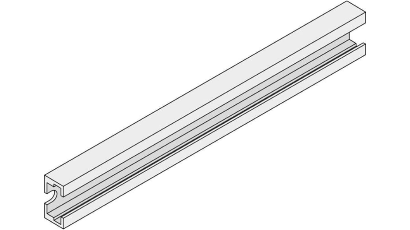 ABB Horizontal Profile, 25mm W, 245mm L For Use With TriLine