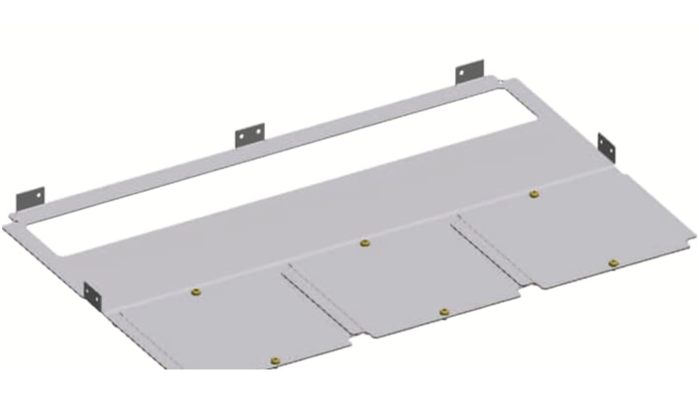 ABB Base Plate, 512mm W, 312mm L for Use with Cabinets TriLine