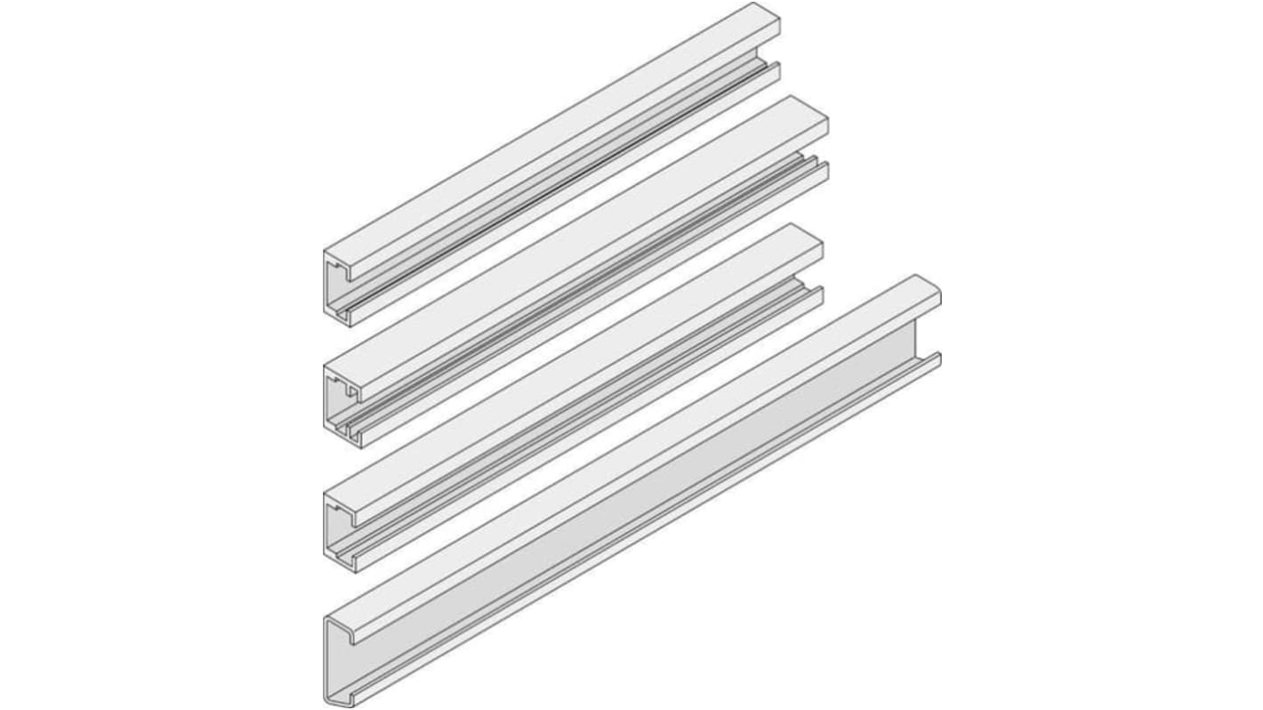 ABB Horizontal Profile, 25mm W, 6m L For Use With TriLine