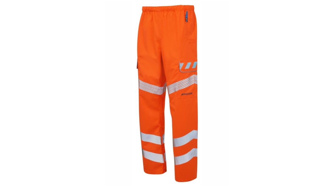 Pantalones alta visibilidad PULSAR para hombre, de color Naranja