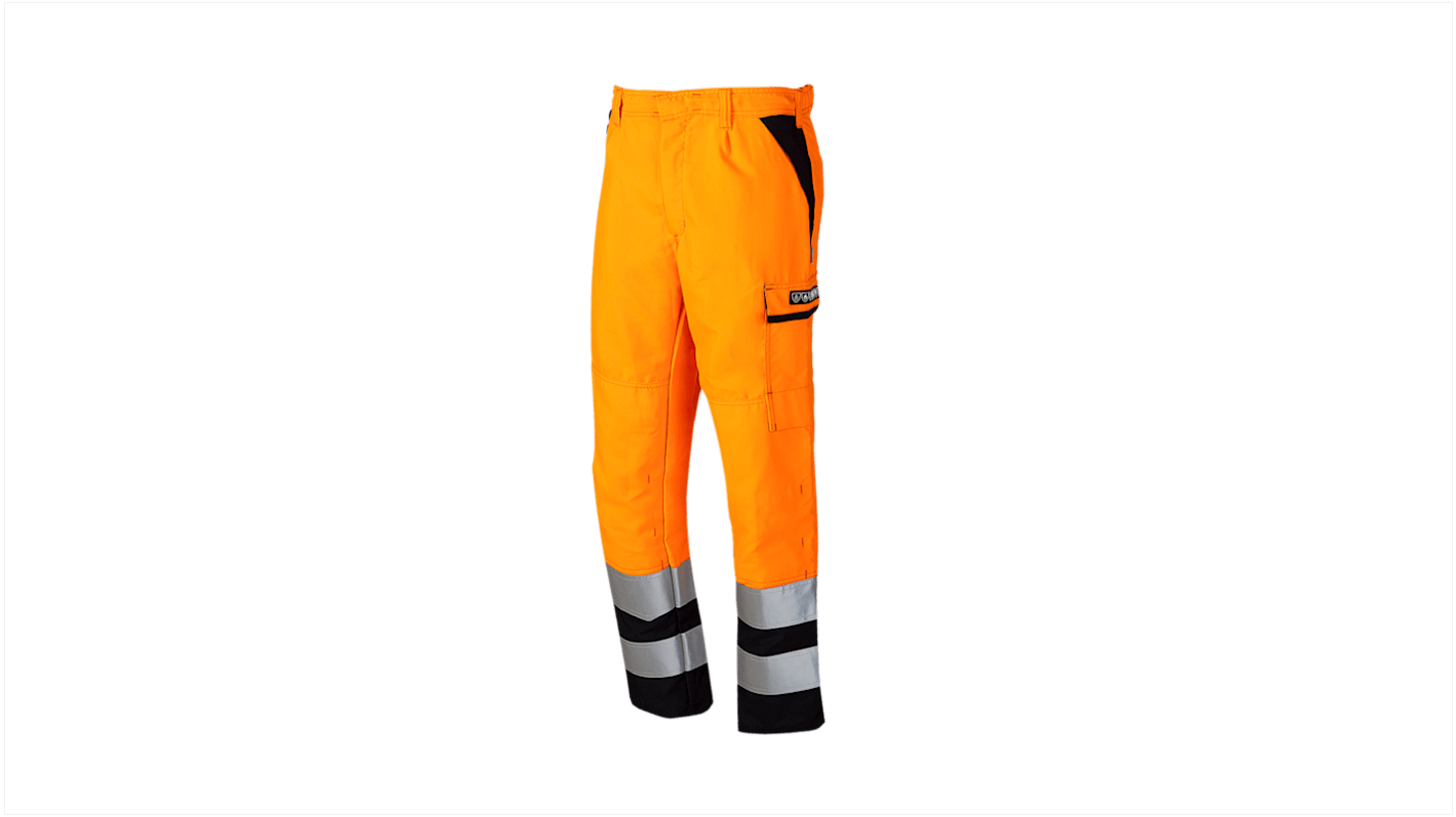 Pantalón para Hombre, Naranja/azul marino 30plg 76.2cm