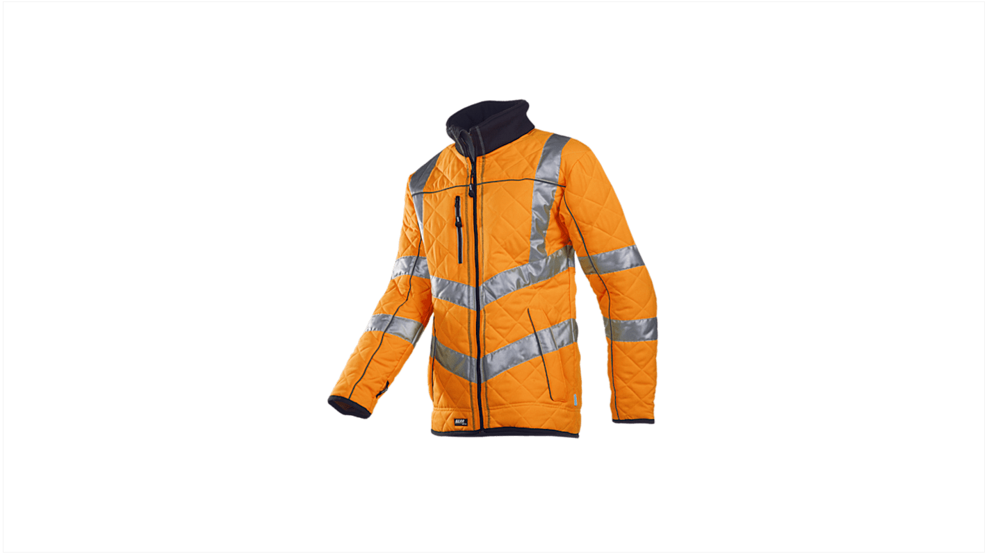 Sioen Unisex Warnschutzjacke Reflektierend, Polyester, Futter Fleece, Größe XL