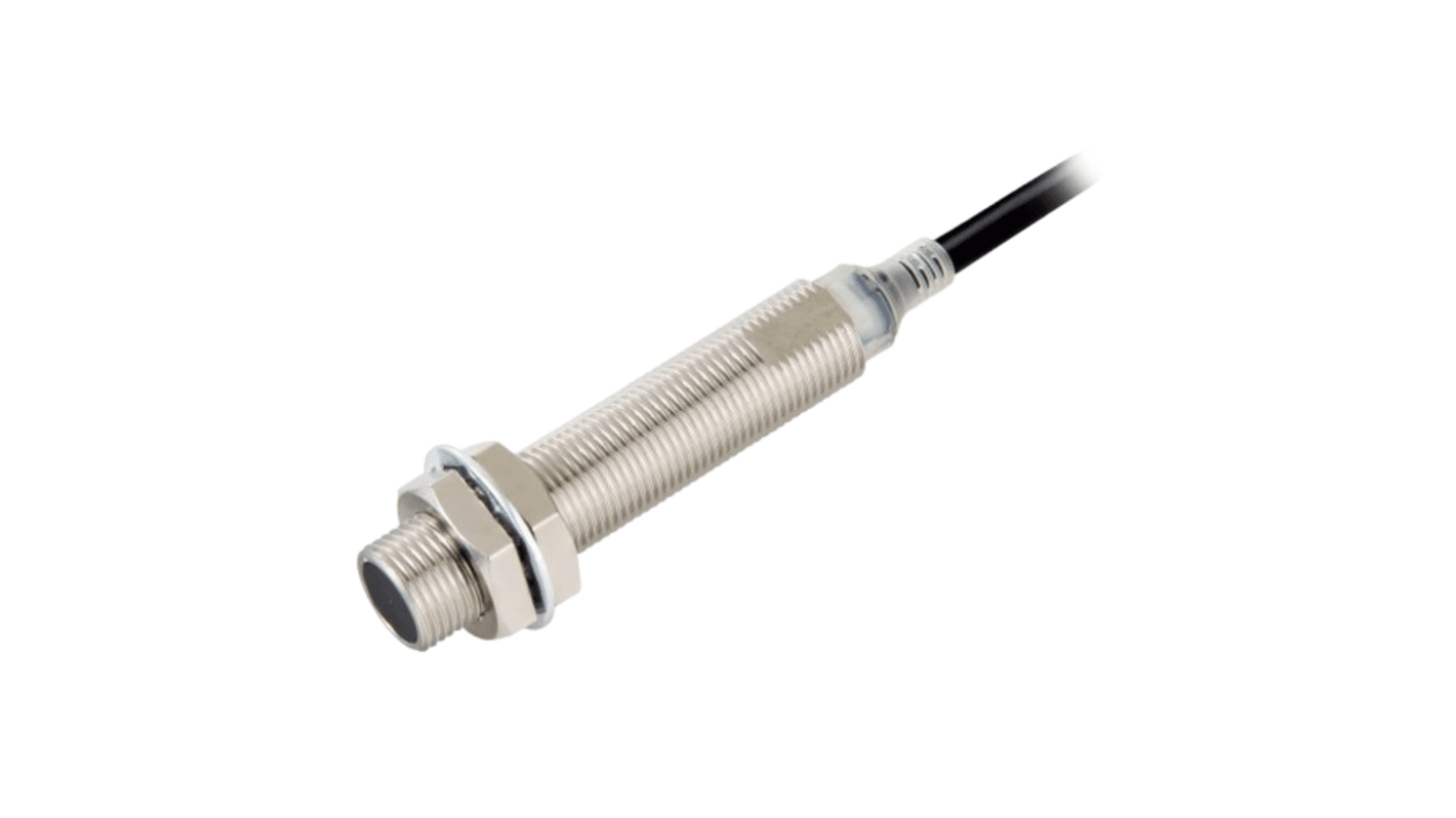 E2EX4B1TL12 5M Omron Inductive BarrelStyle Inductive Proximity Sensor, M12 x 1, 4 mm