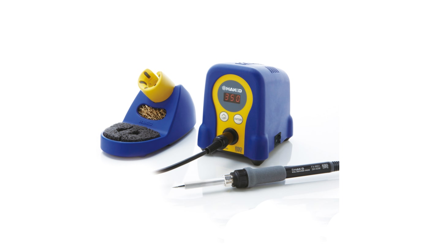 Hakko Digital Soldering Station 70W, 230V ac 480°C