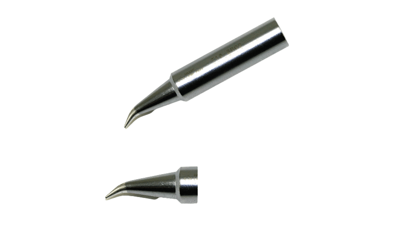 Punta de soldadura tipo Cónico Hakko, serie T18 mod. FR702, punta de 0,2 mm, 30°, para usar con Estación de soldadura