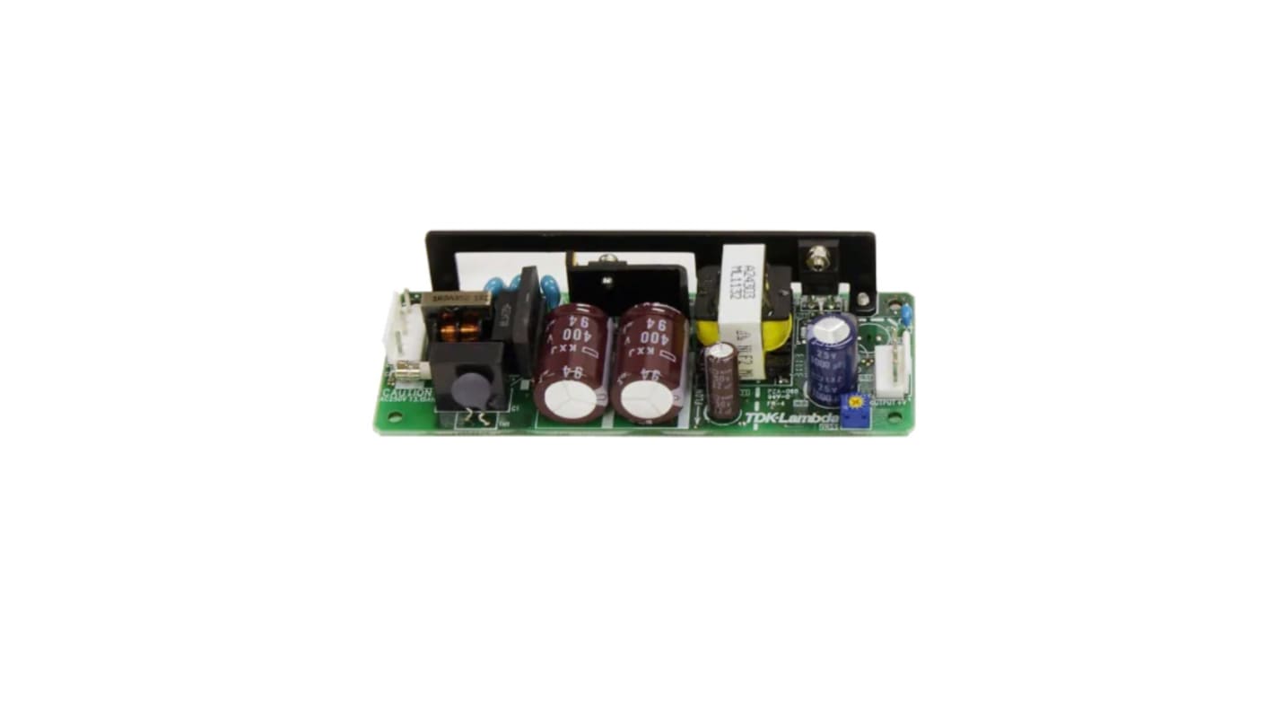 TDK-Lambda AC-DC Power Supply, ZWS50B-48/L, 48V dc, 1.1A, 52.8W, 1 Output, 85 → 265V ac Input Voltage