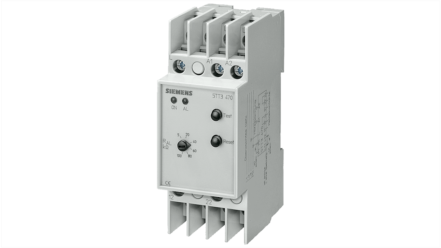 Relè di monitoraggio Tensione Siemens 5TT3471 serie 5TT, DPDT