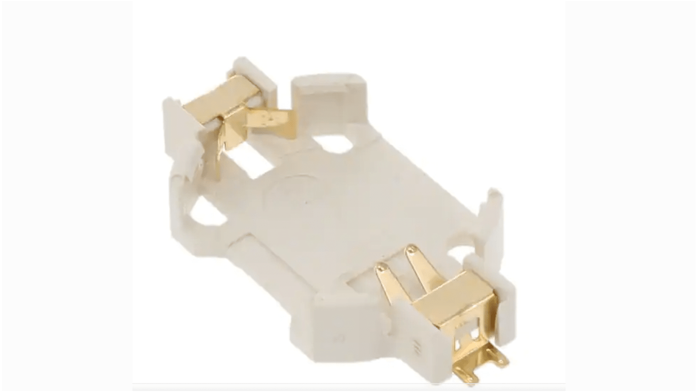 RS PRO CR2032 Battery Holder, Leaf Spring Contact RS