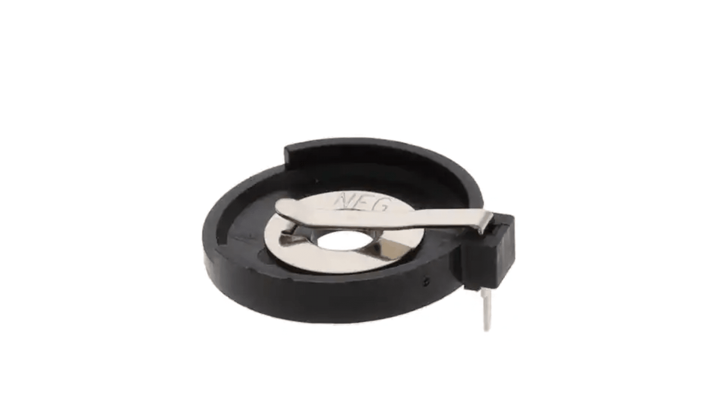 RS PRO CR2430 Battery Holder, Leaf Spring Contact RS