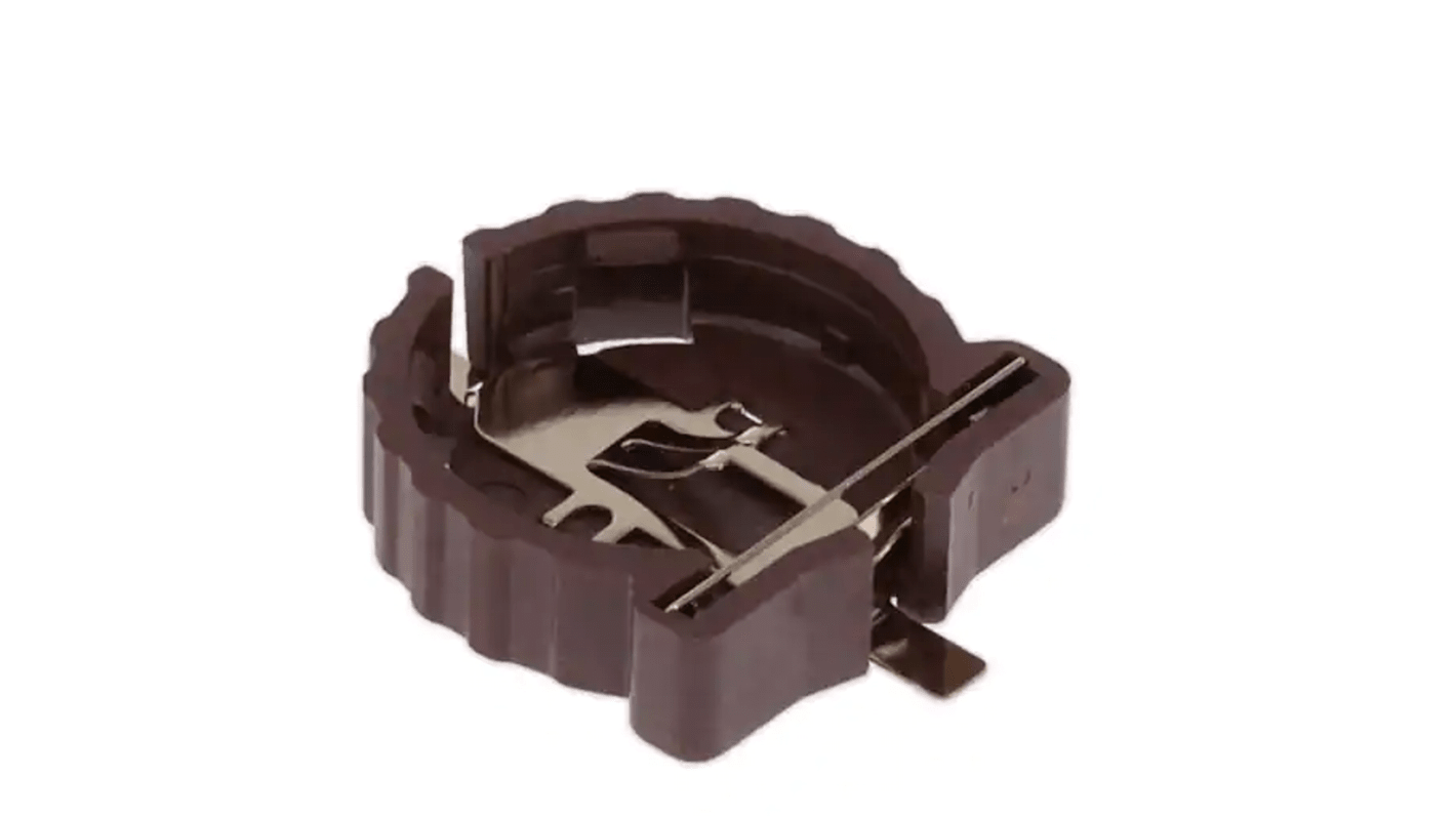 RS PRO CR1220 Battery Holder, Leaf Spring Contact RS