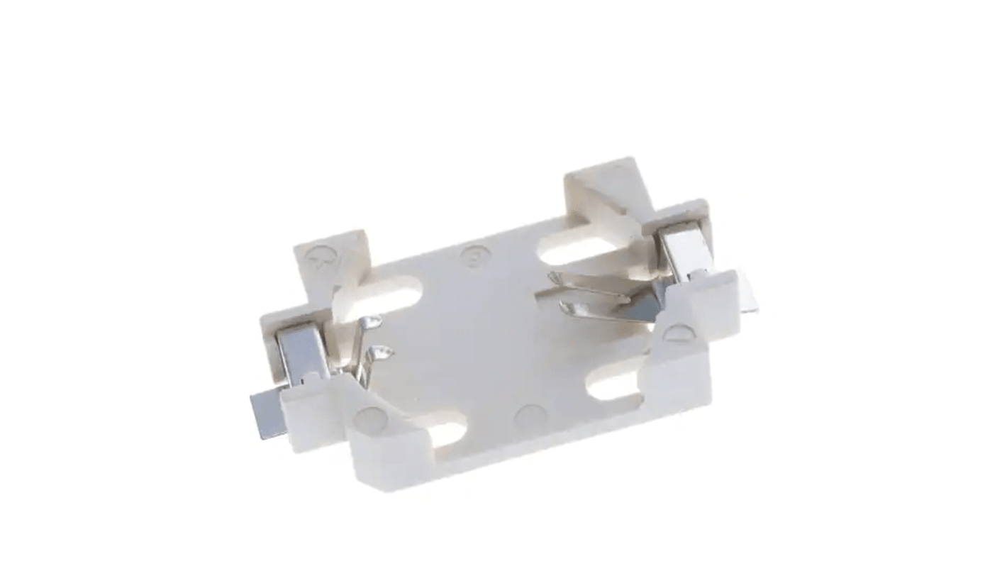 RS PRO CR2032 Battery Holder, Leaf Spring Contact RS
