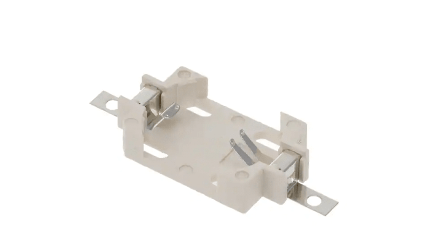 RS PRO 2032 Battery Battery Holder, Leaf Spring Contact RS