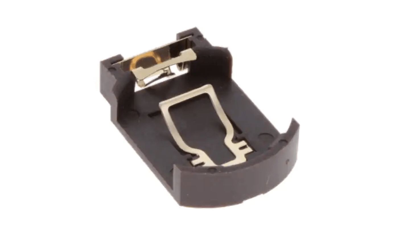 RS PRO CR2032 Battery Holder, Leaf Spring Contact RS