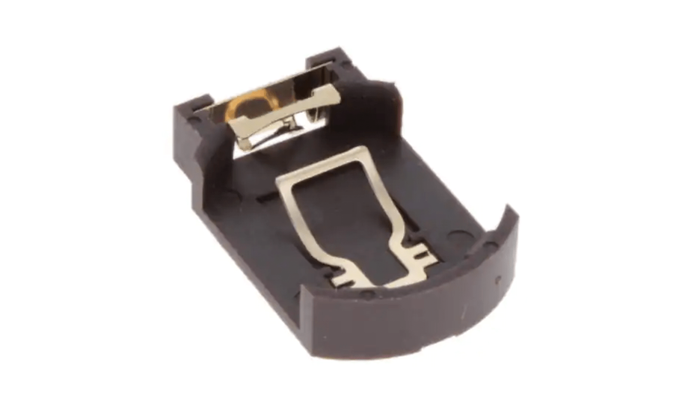 RS PRO CR2032 Batteriholder, terminaltype: Bladfjeder