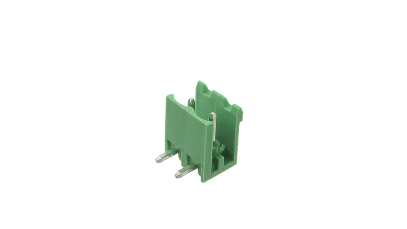 RS PRO 5.08mm Pitch 2 Way Pluggable Terminal Block, Header, Through Hole