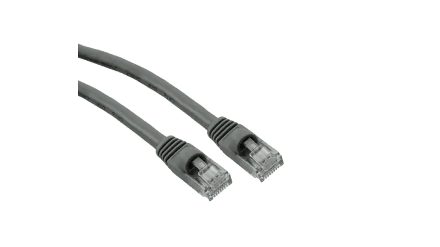 RS PRO Cat6 RJ45 to RJ45 Cable, U/UTP, Grey, 2.1m RS