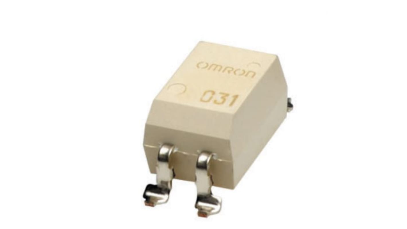 Relé de estado sólido Omron G3VM, contactos SPST, 4 A máx., montaje en PCB
