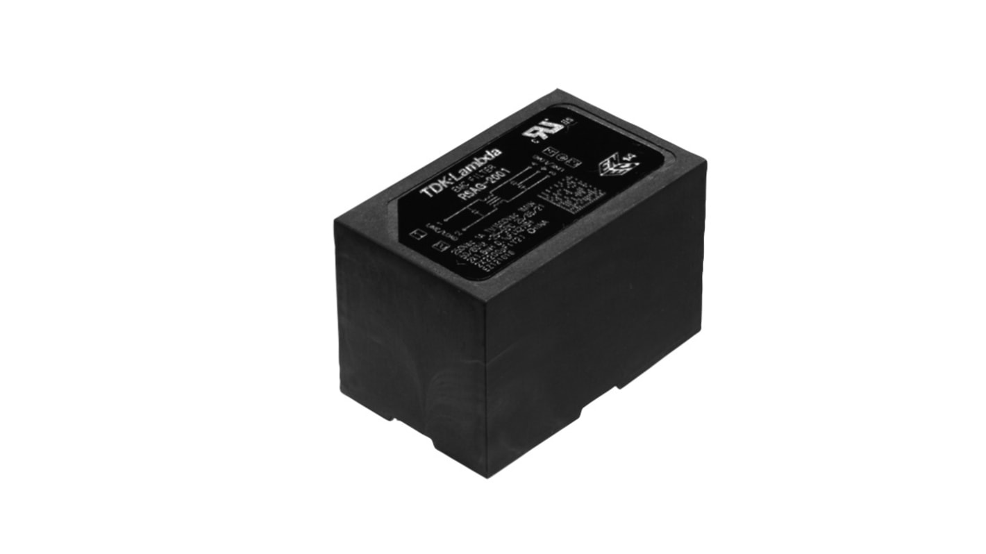 TDK EMV-Filter, 250 V ac, 6A, Durchsteckmontage, Pin, 1-phasig