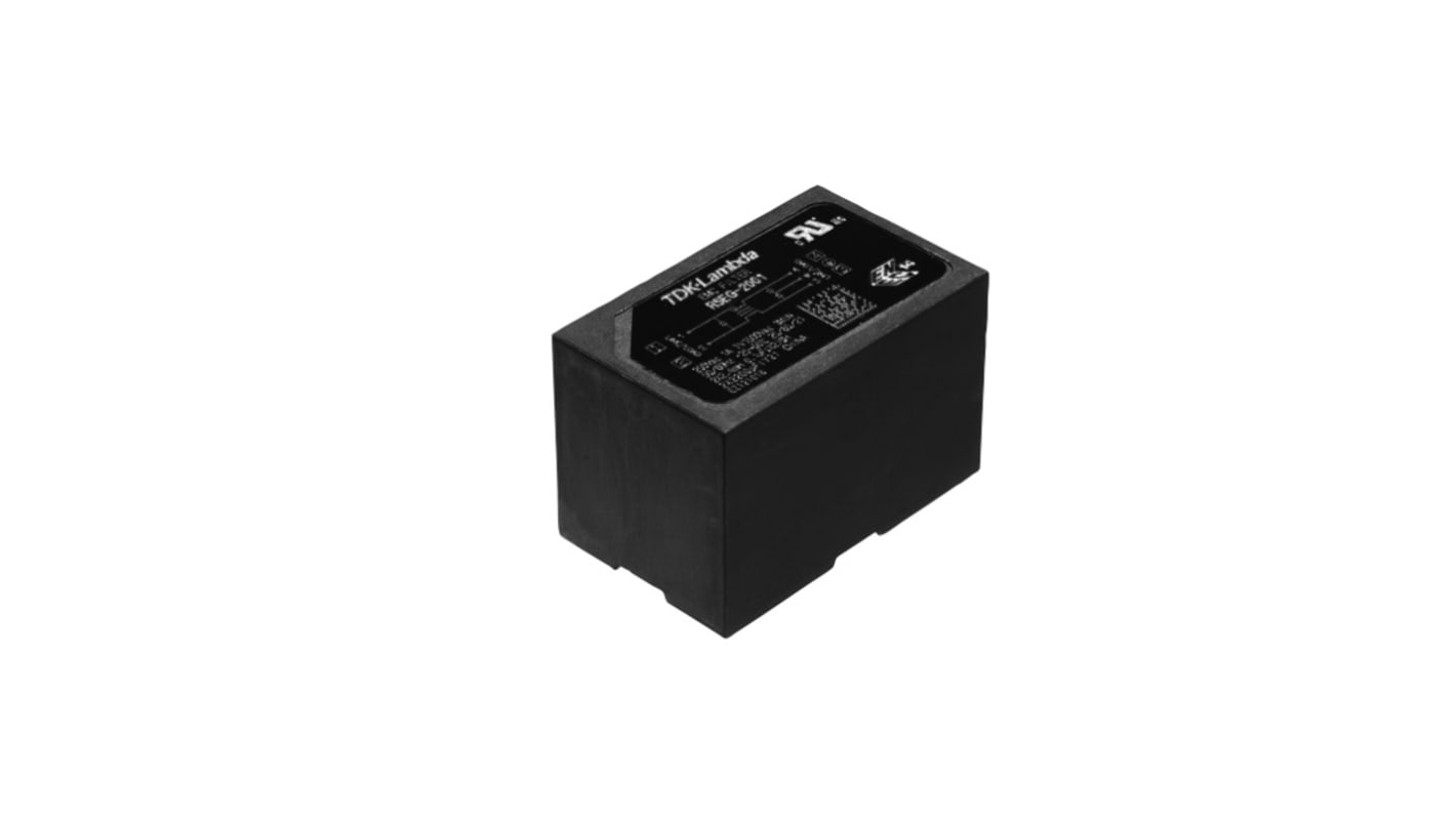 TDK EMV-Filter, 250 V ac, 4A, Durchsteckmontage, Pin, 1-phasig