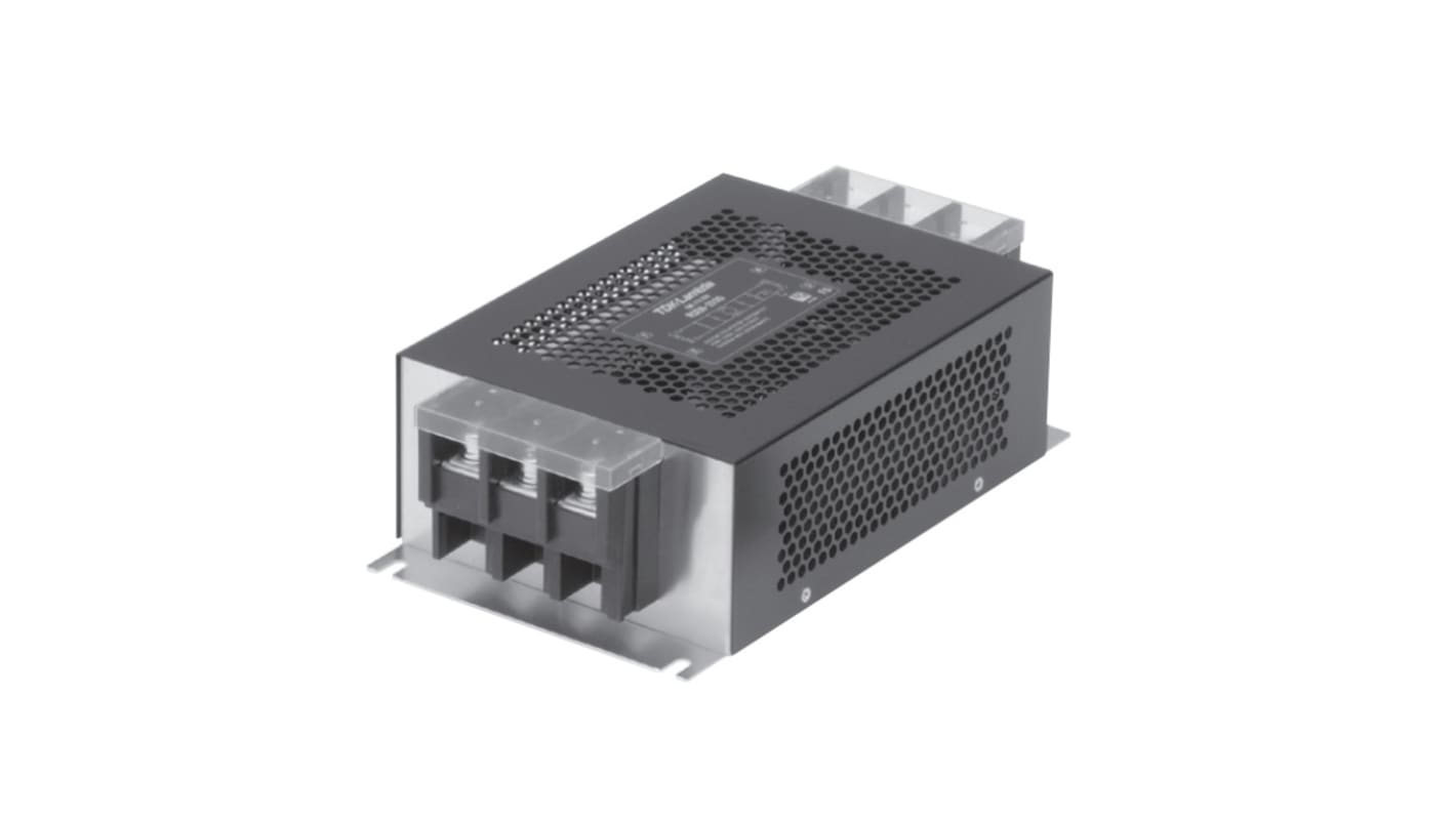 RSEN-2050 | TDKラムダ EMCフィルタ 単相 50A パネルマウント | RS