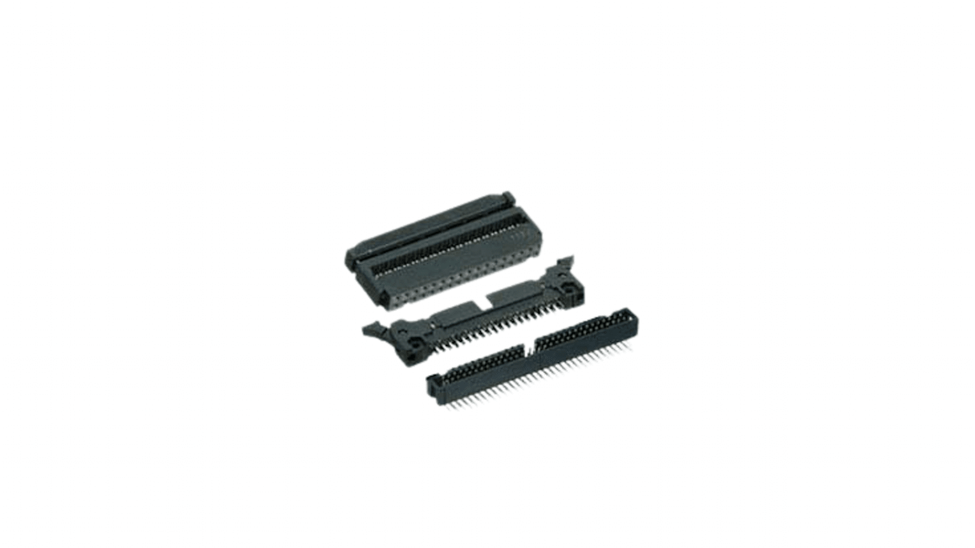 Yamaichi FA Series Straight PCB Header, 16 Contact(s), 2.54mm Pitch