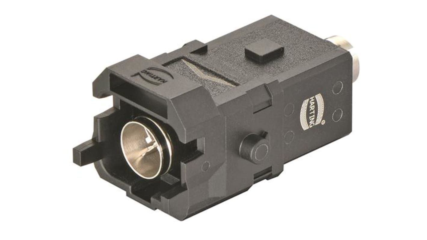 HARTING Han 1A Industrie-Steckverbinder Kontakteinsatz, 8-polig 500mA Stecker, Einsätze