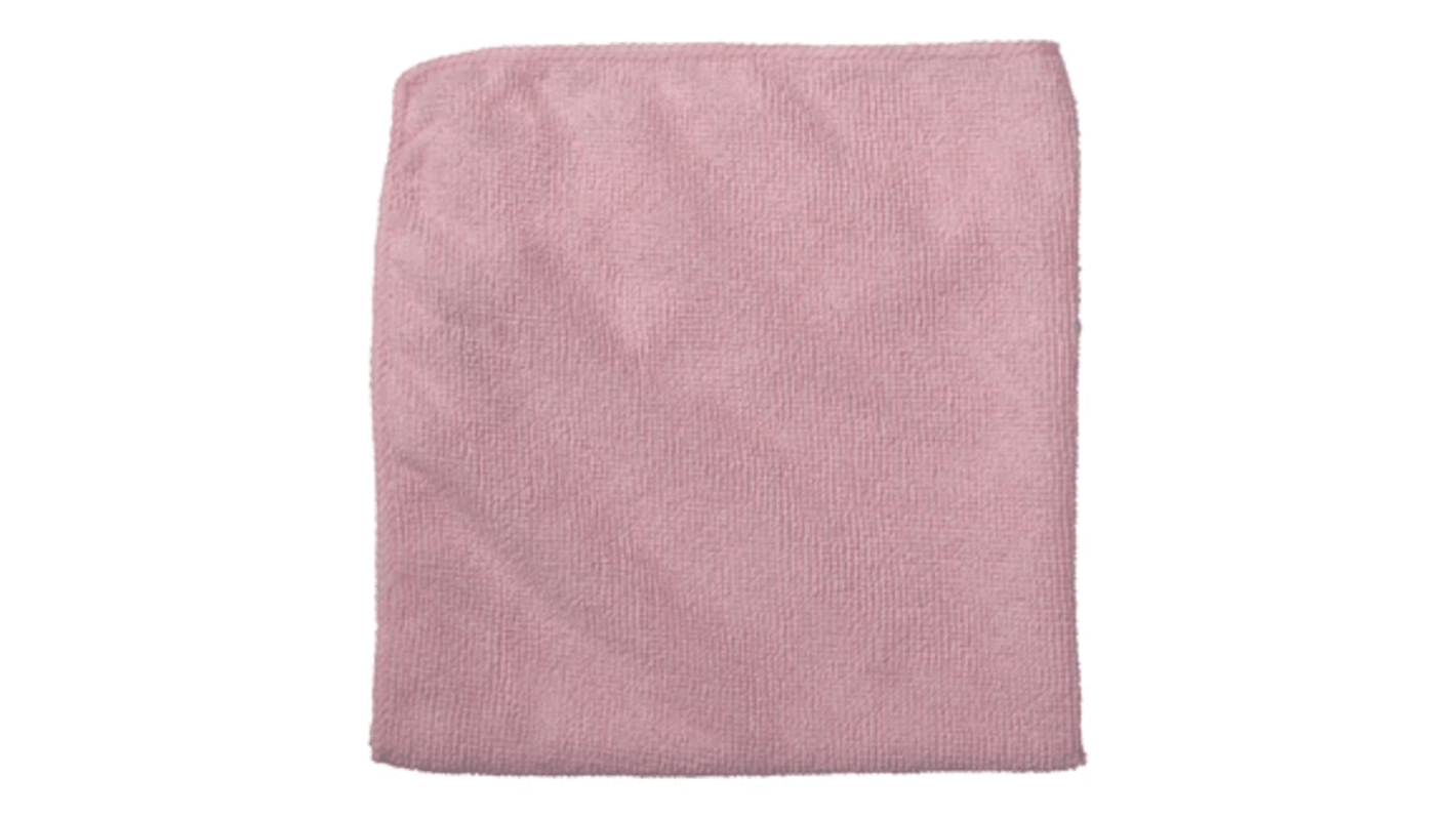 MICROFIBER CLOTH 16" X 16" RED