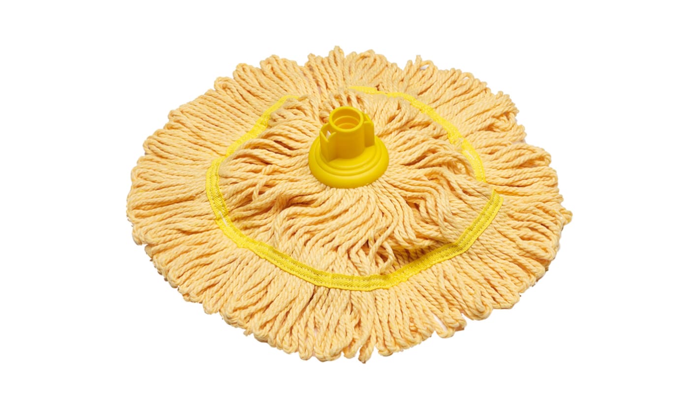 Mocho para Fregonas Amarillo Vikan, de Algodón, de 250g