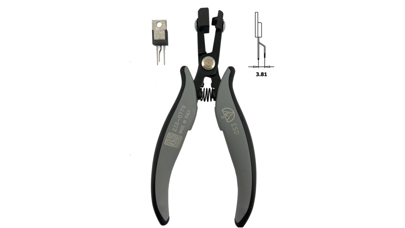 RS PRO Forming Pliers, 155 mm Overall, ESD