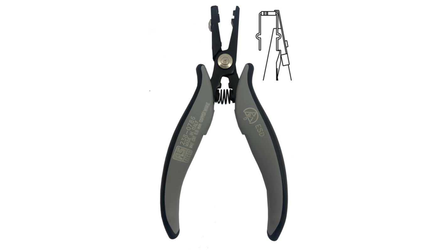RS PRO Forming Pliers, 150 mm Overall, ESD RS