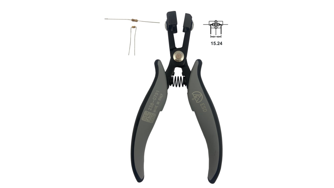 RS PRO Forming Pliers, 150 mm Overall, 32mm Jaw, ESD