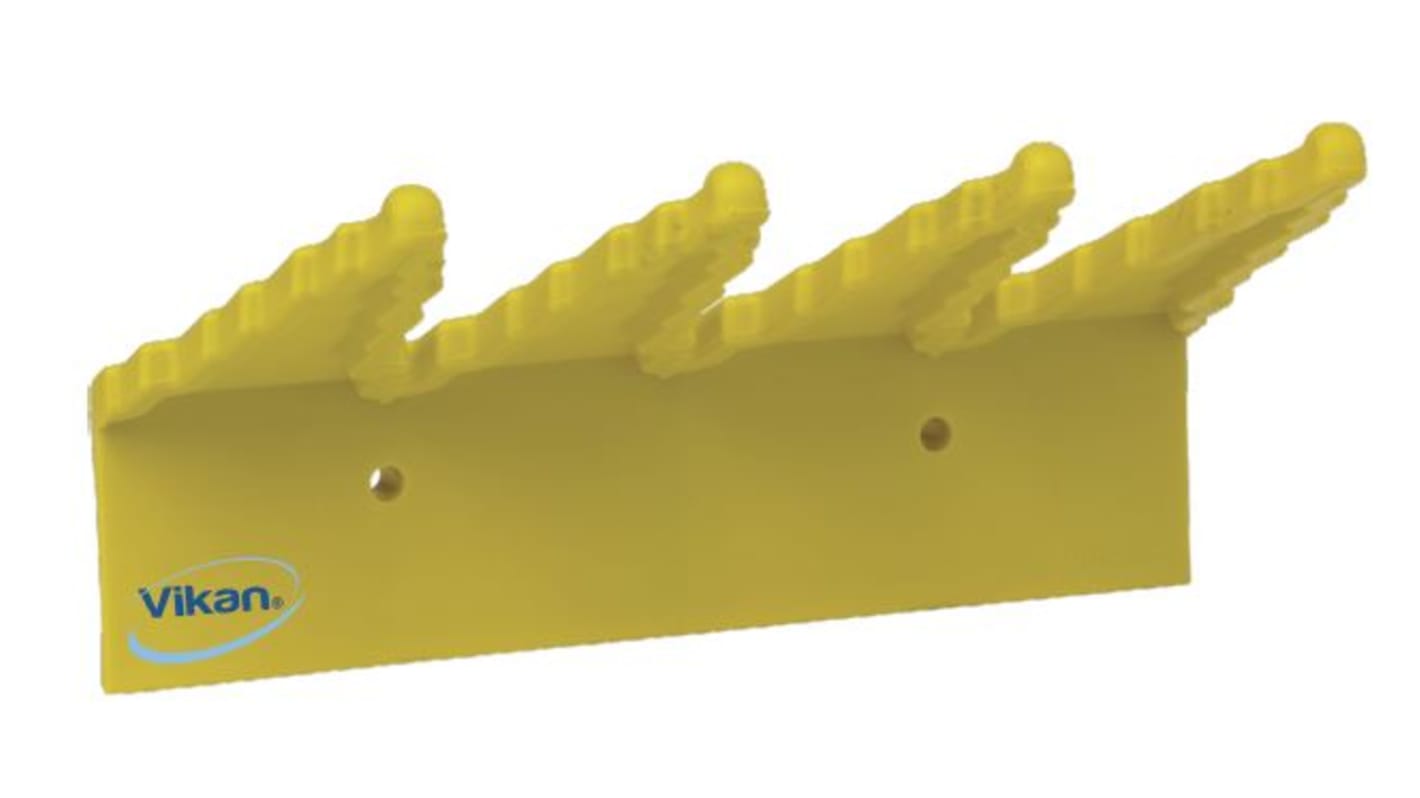 Soporte de fregona Amarillo Vikan de Polipropileno, 170mm de ancho