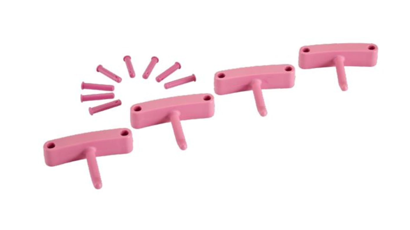 Vikan 10161 Shadow Boards Kit, Pink