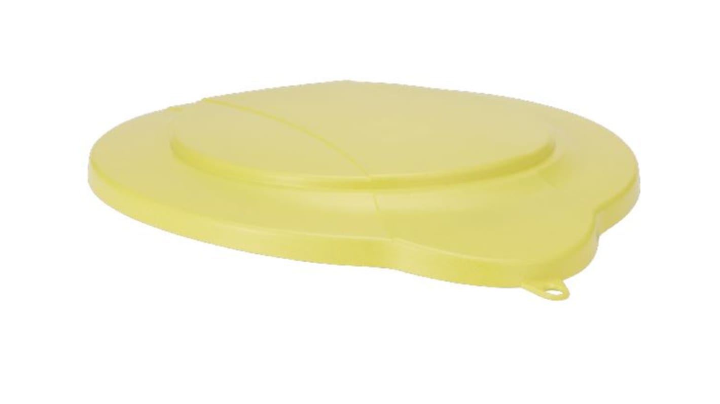 56956 12L Polypropylene Yellow Bucket Lid No RS