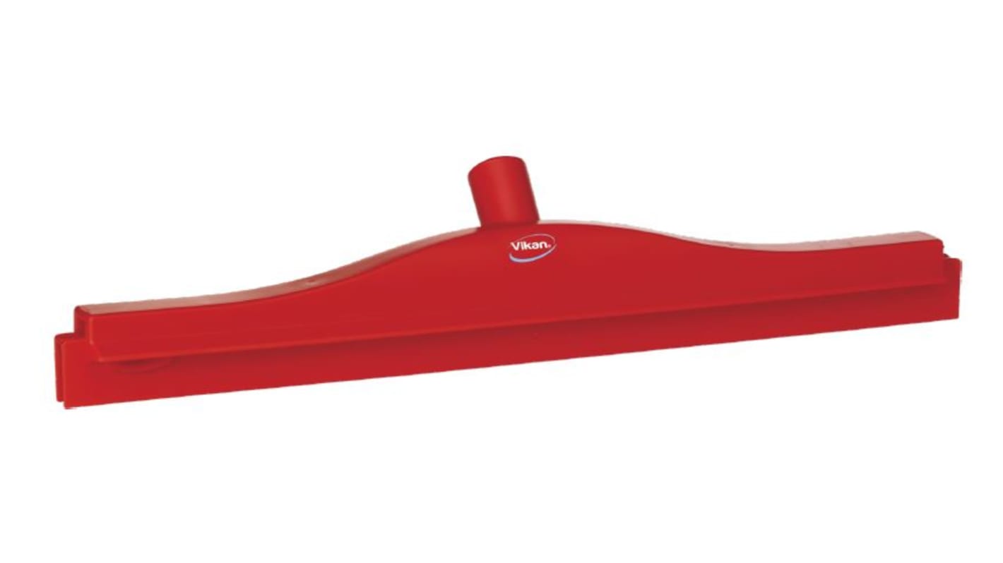 Vikan Red Squeegee, 100mm x 70mm x 500mm, for Food Preparation Surfaces