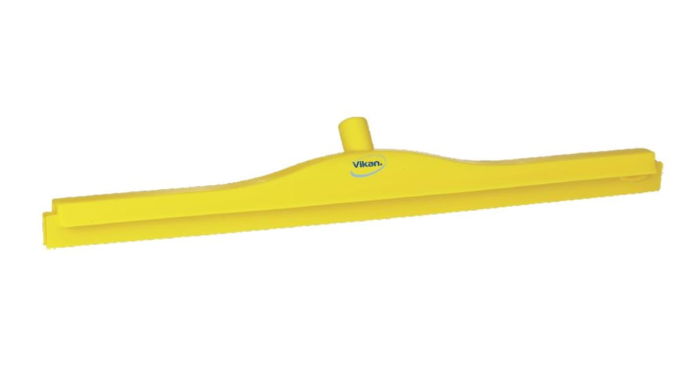 Vikan Yellow Squeegee, 110mm x 80mm x 700mm, for Food Preparation Surfaces