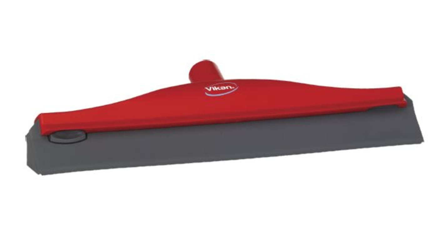 Vikan Red Squeegee, 80mm x 130mm x 400mm, for Floors