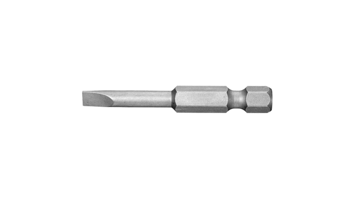 Facom Slotted Screwdriver Bit, 4 mm Tip