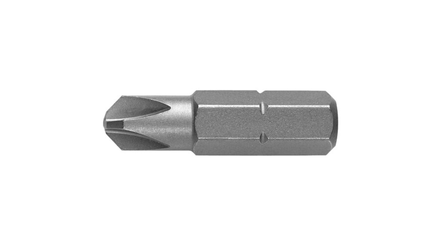 Facom Torq Screwdriver Bit, 6.35 mm Tip