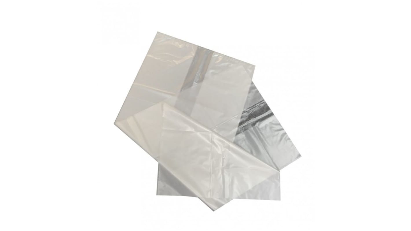 Cromwell Polythene 100 Stk Müllsäcke, Hochdichtes Polyethylen, Naturfarben, 140L