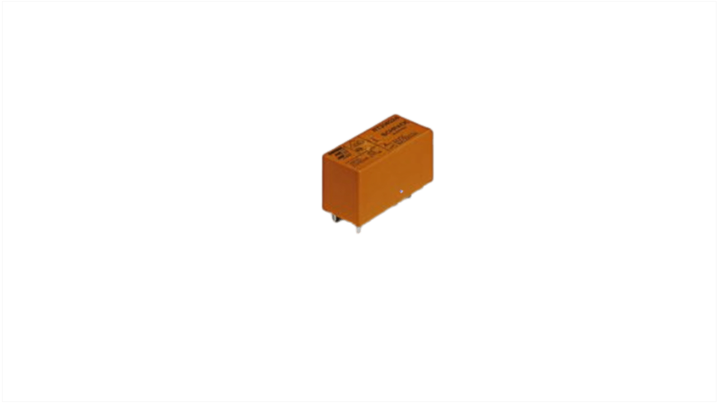 Módulo de relé de alimentación TE Connectivity SCHRACK RT2 de 2 polos, DPDT, bobina 5V dc, 15A, Montaje en PCB, Conexión