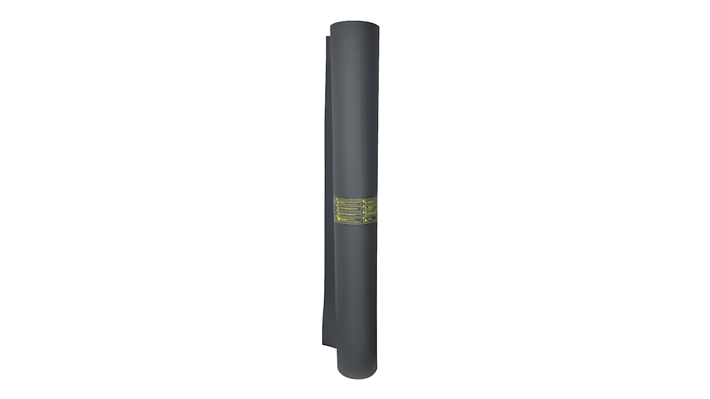 Elektromosan szigetelő szőnyeg Szürke Elasztomer Nem, 1000mm x 600mm RBCL2 x 2.5mm