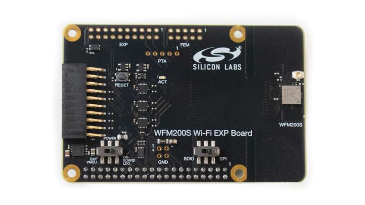 Silicon Labs WLAN-Modul IEEE 802.11 b/g/n WPA, WPA2 SDIO, SPI 1.8 → 3.3V