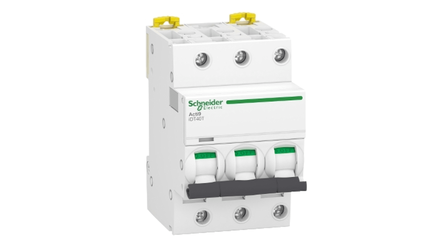 Interruttore magnetotermico Schneider Electric 3P 6A, Tipo C